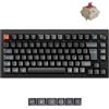 Keychron V1 Ultra 8K - Tastiera Gaming Wireless ISO-IT, 2.4 GHz & BT 5.3 | 8000 Hz Polling Rate, Switch Rossi, Copritasti PBT, QMK & Launcher, Tastiera Meccanica Italiana 75% Layout per Mac e Windows