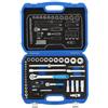 GEDORE Chiave a Bussola, Set di 69 Pezzi, 1/4 pollici e 1/2 pollici, Chiave a Bussola Cricchetto, Bussole, Inserti, Chiave a Bussola Professionale, Chiave a Bussola Auto, 19 BMC 20, Blu