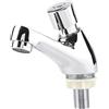 Zerodis Rubinetto del Lavandino del Lavabo Rubinetto a Risparmio Idrico a Chiusura Automatica Cromato Rubinetto per Lavello con Ritardo di Tempo Creativo per Bagno da Cucina Pubblica