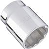 Beta 920AS 1.1/16 - Chiavi a bussola con attacco quadro femmina 1/2, bocca poligonale, cromate