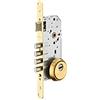 Thirard Serratura da incasso a cilindro europeo europeo, asse 50x85mm con defender, oro - THIRARD