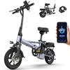 AOVOPRO 14 250W Bicicletta elettrica 10,5ah per pendolari urbani, bike Bicycle