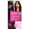 L'Oreal Paris L'ORÉAL PARIS - Colorazione capelli semi-permanente tono su tono - Colore Cura Gloss - Senza Ammoniaca - Casting Crema Gloss - Tonalità Ciliegia Nera (3.60)