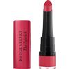 Bourjois - Rouge Velvet The Lipstick - Rossetto Opaco a Lunga Tenuta in Stick - 04 Hip Hip Pink - 2.4 g