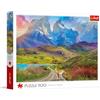 Trefl - Lama in Patagonia, Sudamerica | - Puzzle da 500 pezzi - Puzzle fai da te, intrattenimento creativo, per adulti e bambini dai 10 anni in su