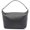 BOTTEGA VENETA Borsa a mano BOTTEGA VENETA intrecciata 239988V3UN11275 pelle nera usata