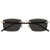 Montblanc Occhiali da Sole MB0344S 001 Nero/Grigio Uomo 54/20/150
