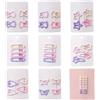 RVYEIOP 36 Pezzi Mollette Capelli Bambina e Donna, 9 Forme Assortite (Cuore, Farfalla, Stella), Fermagli per Capelli in Metallo Colorati, Accessori Capelli per Acconciature Quotidiane, 4 Colori