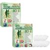 Générique Patch Nano Microneedle Dimagrante Moringa x Berberine Patch 10 in 1, Ingredienti Naturali, Facile da applicare, invisibile sotto i vestiti