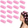 TLDBATICE 16 Bigodini Morbidi, Bigodini Capelli Senza Calore per Volume Naturale | Bigodini morbidi in schiuma per creare ricci naturali senza calore, comodi durante la notte e adatti a capelli corti e lunghi