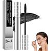 JIAOY Blushe Growth Serum, mascara coreano, mascara per donne anziane, 60 Plus, mascara voluminoso e allungante, senza grumi, impermeabile, delicato per occhi sensibili (nero)