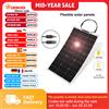 DOKIO Pannello Solare Flessibile DOKIO 18V 100W ETFE Mono, Pannello a Montaggio Fisso per Sistemi RV e Marini 12V, Regolatore Opzionale