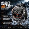 GUHUAVMI 2026 New AK87 Orologio Smart Uomo Donna, Chiamata Bluetooth, Schermo HD 1.7 360x360, Batteria 1000mAh, IP68 Impermeabile, Monitor Battito SpO2 Sonno, 100+ Sport, Musica Meteo App, Fitness