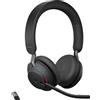 Jabra YOU'RE ON Jabra Evolve2 65, wireless, ufficio/centro chiamate, 20 - 20000 Hz, 176,4 g, cuffie, nero