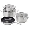 KitchenAid Set di pentole KitchenAid | Acciaio inossidabile | 7 pezzi
