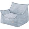 Plush Nest Poltrona per bambini MISIOO Roya Chenille - Poltrona per la cameretta dei bambini, morbido pouf per bambini, divano a sacco da pavimento, CHENILLE di alta qualità, 80x73x58 cm