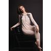 LORMAR PIGIAMA DONNA MANICA LUNGA SERAF PLA654578 TALCO