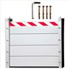 QiuShuiDr Alluminio Paratie Antiallagamento 173.5*80cm per Porte Esterne Barriera | Rimovibile Antiallagamento Garage Paratia Antiallagamento Casa Fabbriche Metropolitane Ingressi Uscite Residenziali