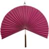 Generic Grande Ventaglio Decorativo da Parete in bambù in Stile Boho, 79 Cm, Pieghevole, Ideale per La Testiera del Letto, Colore Rosa, Perfetto Come Decorazione da Parete sopra Il Letto.