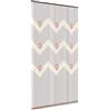 Treeisland Tenda con perline di legno, 90 x 195 cm, 60 fili, in legno di bambù, decorazione per portici, corridoi