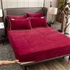 uyeoco WWQQ Custodia Materasso Elasticità Coprimaterasso Bed Linen Lenzuolo con Angoli Cotone Matrimoniale/Singolo Imbottito all-Inclusive Copriletto Lenzuola Letto (Color : F, Size : 120X200CM)