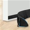 cenozo 90-94cm Paraspifferi Sottoporta con Materiale Fonoisolante Più 2 Sacchi di Zavorra in Sabbia,90° Antispifferi per Porte Impedire l'ingresso di Aria Calda/Fredda, Rumori e Insetti,para spifferi porta