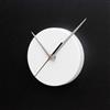 KalaMitica - Orologio Magnetico Tondo, Bianco Opaco - Per Lavagna Magnetica da Parete e Superfici in Acciaio Ferritico, Design Moderno - Ø 12 x 3,5 cm