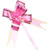 Anevous Fiocco regalo, 50 pezzi, con nastro regalo, fiocchi decorativi, per fai da te e imballaggi, per matrimoni, feste, compleanni, auto, rosa