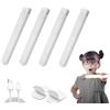 WANWEN Luci LED ricaricabili magnetiche con sensore intelligente senza fori, luce con sensore di movimento per interni, luci wireless per armadio per cucina, scale, guardaroba (30cm*white)