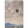 YiXong Rene Magritte - Poster decorativo da parete su tela, motivo: L'arte della conversazione, stampa moderna, per camera da letto, per la camera da letto, 40 x 60 cm