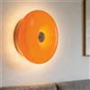 higyee Lampada a ciambella arancione, lampada parete illuminazione ambientale | Telecomando e controllo touch, moderne metà secolo, luce notturne ciambella, lampade comodino tavolo camera letta