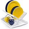 PlasticForte Glooke Selected Scolapiatti Con Vassoio Chiudibile Bianco Cm37.5X32.5X20