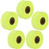 SKYPRO 5 rotoli di tessuto riflettente grigio giallo sicuro striscia di sicurezza cucire su nastro tessuto riflettente fai da te per abbigliamento 50mmx3m (2 x 10')..