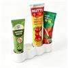 LANMU Supporto per 4 tubi, organizer per frigorifero per senape, maio, marmellata di pomodoro, supporto per tubi standard da 16-18 mm
