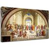 Grafic Quadro Moderno Scuola di Atene Raffaello - School of Athens Quadro stampa su tela canvas con telaio - Maxi dimensioni (QUADRO CON TELAIO IN LEGNO, CM 150X100)