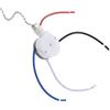 SHINEOFI Interruttore Catenella a 4 Fili per Ventilatore da Soffitto 3 Marce | Ricambio per Ventilatori da Soffitto e Luci Armadio, Controllo a Catena, Installazione Semplice