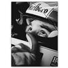 SALVADERO Poster F1 & Racing - Poster da parete motorsport premium, decorazione automobilistica vintage senza cornice (Magic Senna, 50L x 40l cm)