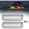 4x Luci Di Poppa Per Barche Luce LED Marina Premium Per Pontone Kayak Luce