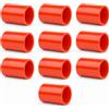 Notifier Giunto dritto Notifier per tubazioni antincendio 25mm rosso 10 pezzi PIP-002