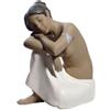 NAO Figura Statua Statuina Tranquillità 21x17cm Porcellana