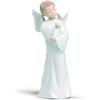 NAO Figura Statuina in Porcellana Angelo Protettore 19cm