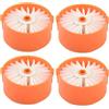 Daaxing Filtri per aspirapolvere, filtri di ricambio N665227 per aspirapolvere Black & Decker BDPSE1815 BDPSE3615 BHFEV182 BHFEV362 accessori (4 pezzi)