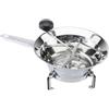 F.LLI RIVADOSSI Passatutto Passaverdure Pesante in Acciaio Inox con 3 Dischi 24 cm