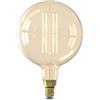 CALEX Lampadina LED XXL E27, Oro, 1100lm 2100K Luce Calda | Un vetro dorato con filamento visibile, per una luce intensa e un aspetto caldo ed elegante