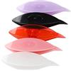 GLOGLOW Kit Navette Chiacchierino 5 Pezzi, Navette Sventolanti in Plastica Colorata per Merletto a Mano Fai da Te, Superficie Liscia 7.5cm Antigroviglio, per Artigianato Tombolo e Pizzo Chiacchierino