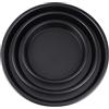 Operitacx Piatto Microonde Crisp, Set da 3 Pezzi, Lega di Alluminio, Nero, per Cottura di Biscotti e Torte