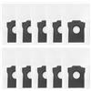 Tidevib Sacchetti per aspirapolvere MOVA S70/S70 Ultra/S70 Pro Roller Robot Aspirapolvere, 3,5 l, kit di accessori di ricambio (confezione da 10)