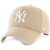 47 Cappellino Raised NY Yankees Beige/White