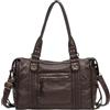 FJZFXKZL Borse tote in pelle da donna, borsa a spalla grande vintage City Y2K, borsa multitasca casual for viaggi di lavoro uso quotidiano