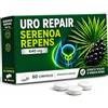 VIDASANA Serenoa Repens 640 mg - Integratore Prostata di Saw Palmetto - Integratore benessere vie urinarie, con Zucca e Ortica - Rimedio Naturale, 60 compresse
